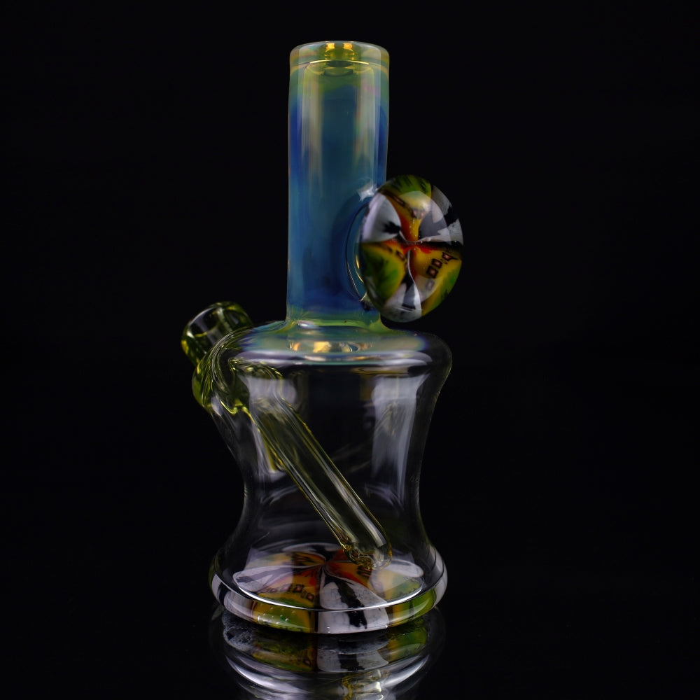 Crunk Glass Rasta Fume Tiny Bell