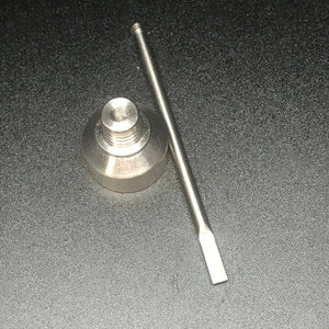 Titanium Dabber Carb Cap Combo 14m/19m HSG