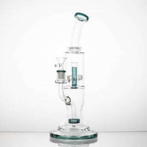 Dual Shower Head Perc w/ Color Accents Rig