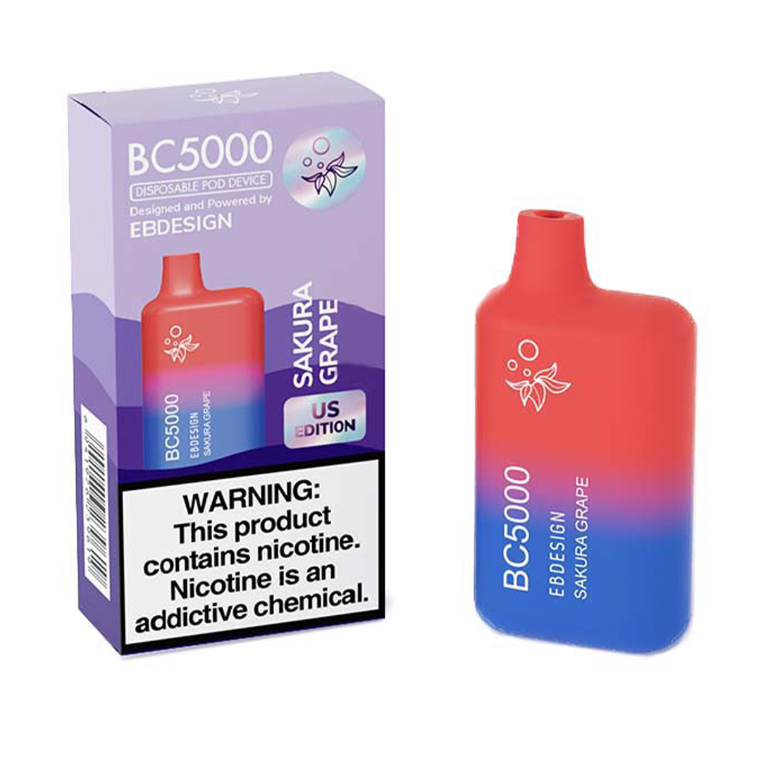 EBDesign BC5000 5k Puff  5% 9.5ml