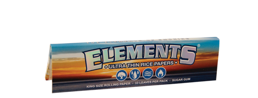 ELEMENTS® KING SIZE Ultra Thin Rice Rolling Papers