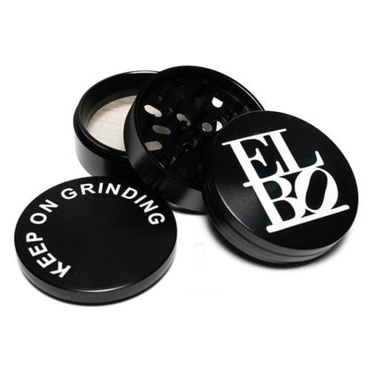 Elbo Glass Branded Luxury 4 Piece Grinder - 55mm