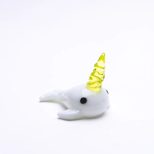 Empire Glassworks Radioactive Narwhal Dabber