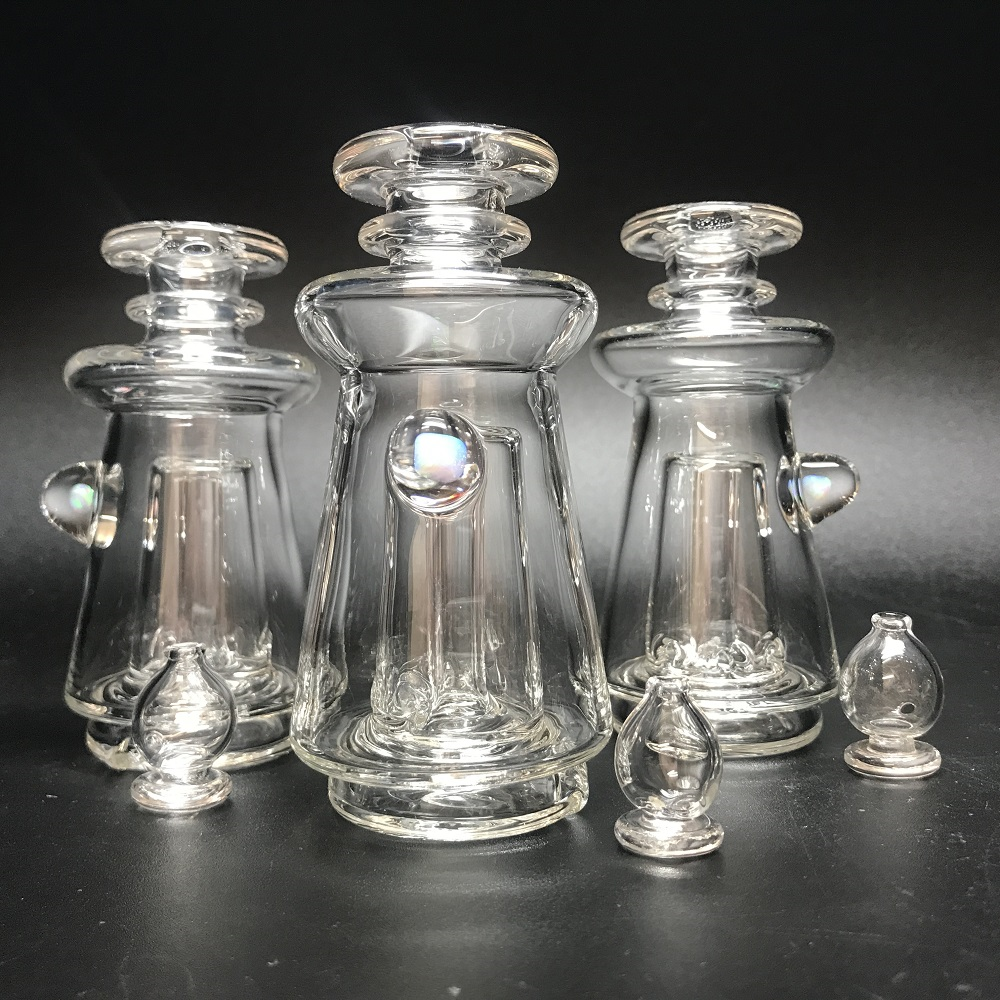 Eternal Flameworks Nano Peak Top with Carb Cap - Clear