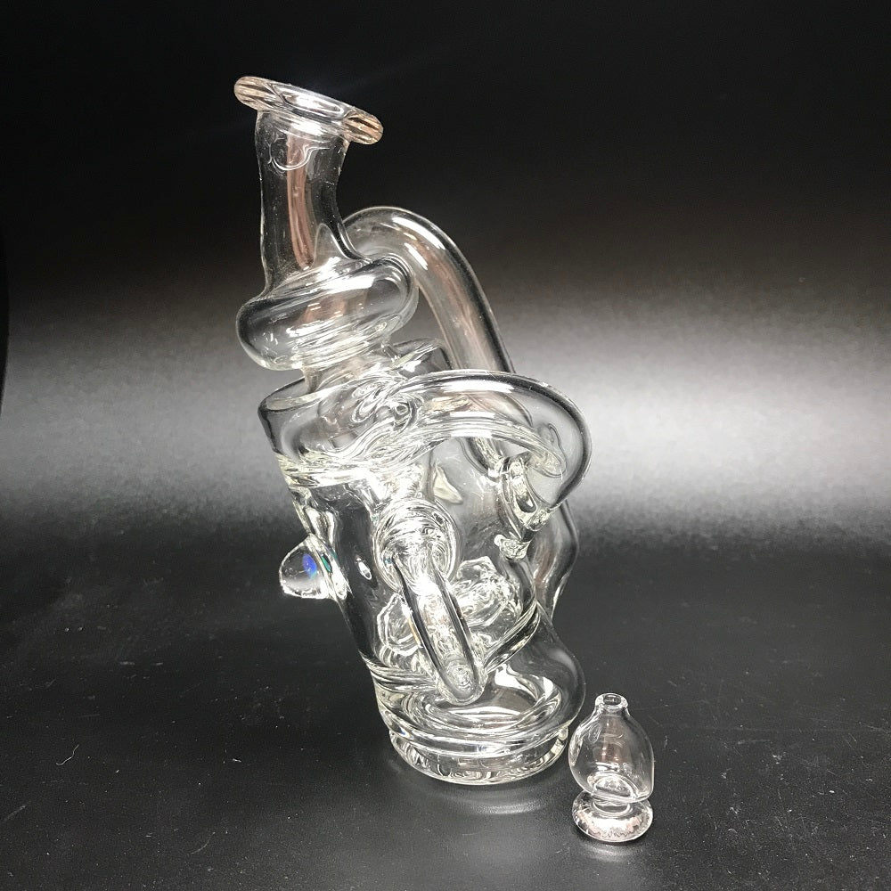 Eternal Flameworks Nanocycler Peak Top with Carb Cap (Clear)