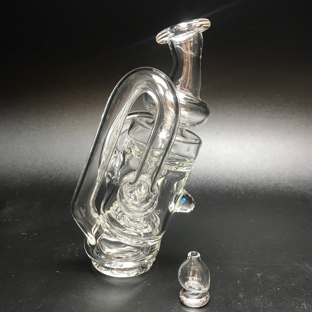 Eternal Flameworks Nanocycler Peak Top with Carb Cap (Clear)