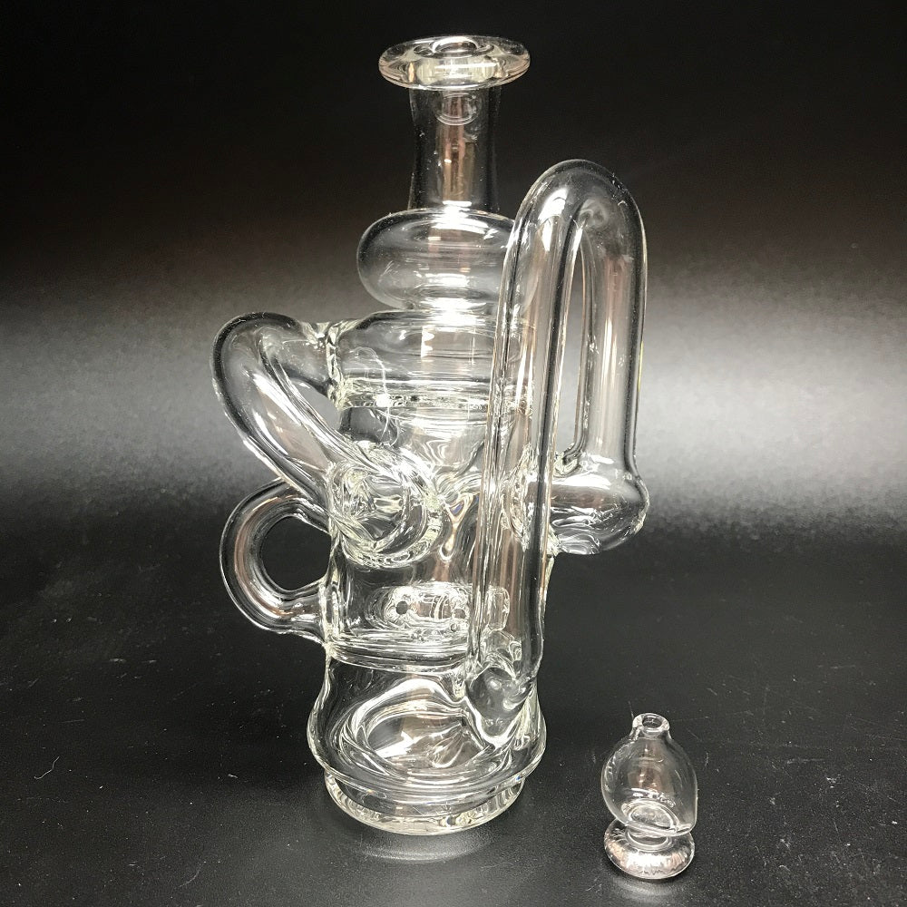 Eternal Flameworks Nanocycler Peak Top with Carb Cap (Clear)