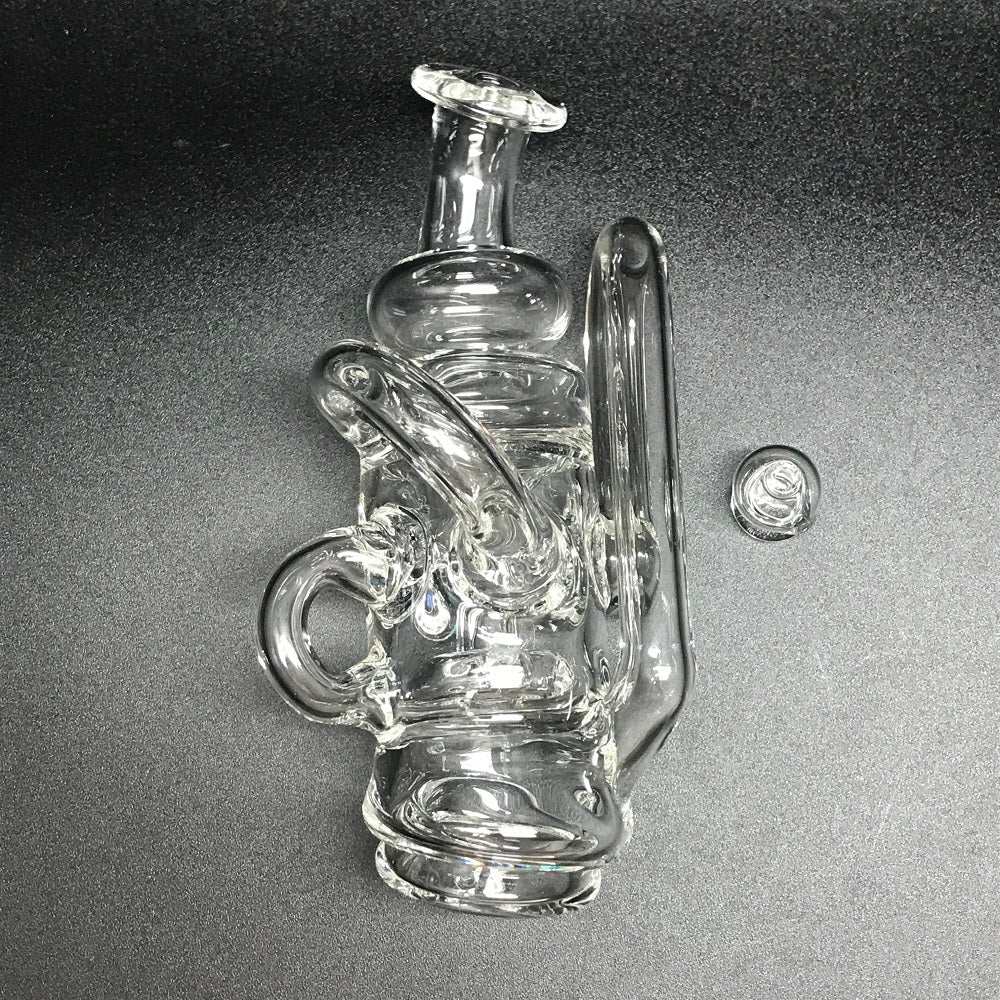 Eternal Flameworks Nanocycler Peak Top with Carb Cap (Clear)