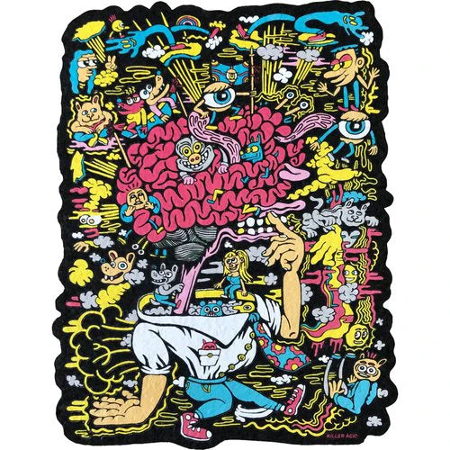 Killer Acid Flip Ya Lid Mood Mat - Large Die Cut