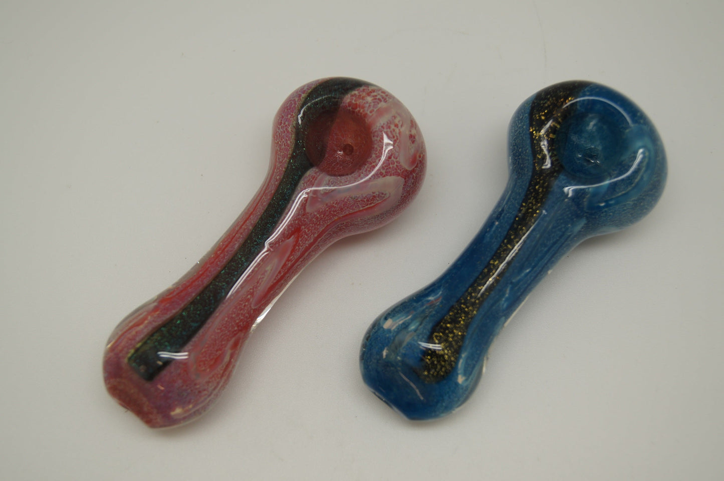 Frit Ghost Fume Dichro Stripe Pipe