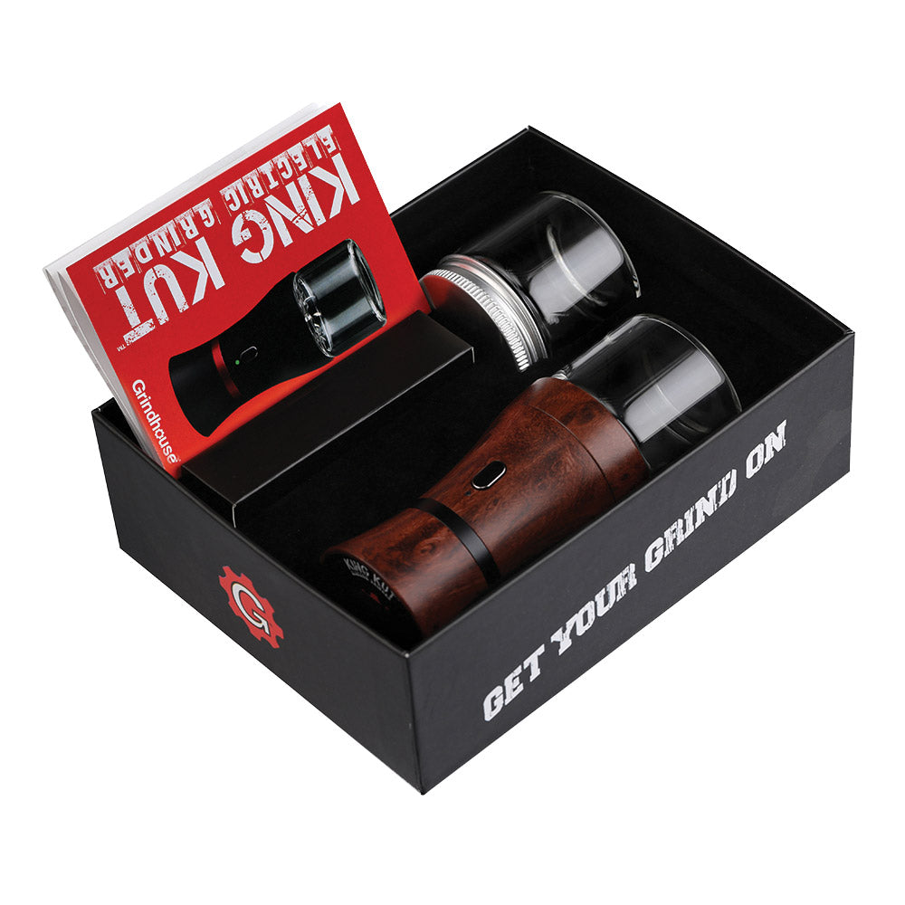 Pulsar King Kut Electric Grinder - Wood Grain