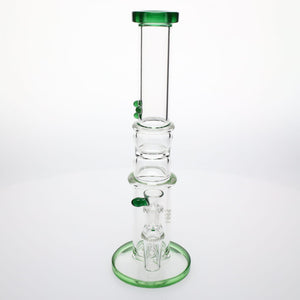 Geo's Glass Color Shredder Straight Tube