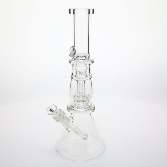 Geo's Glass Double Hitter Beaker - 14"