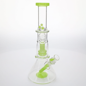 Geo's Glass Double Hitter Color Beaker