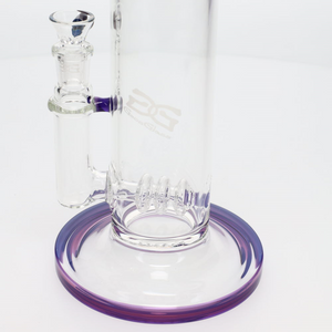 Geo's Glass Mega Shredder Color Straight Tube