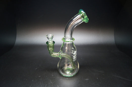 Geos Tropical Green Palm Bubbler 