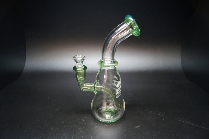 Geo's Tropical Green Palm Bubbler