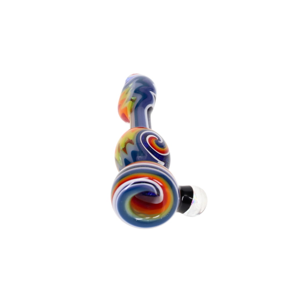 Gladstone Glass 3 Piece Dichro and Linework Chillum