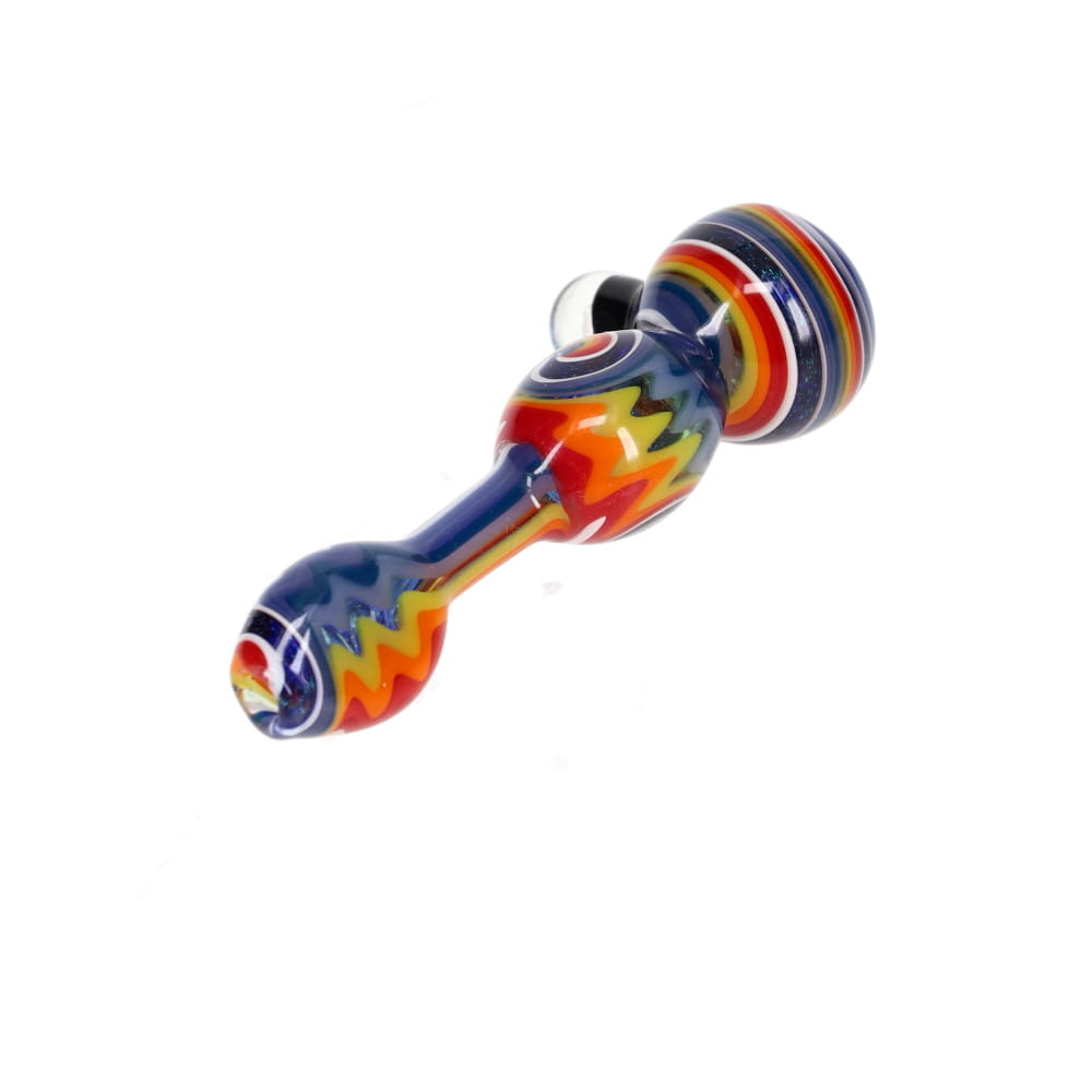 Gladstone Glass 3 Piece Dichro and Linework Chillum