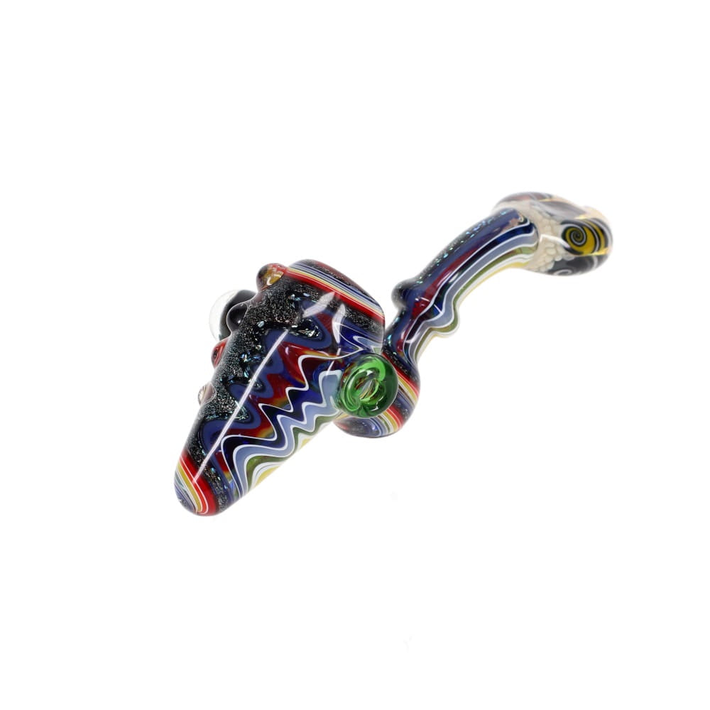 Chunk Glass X Gladstone Glass Fumed Dichro and Linework Sherlock Collab