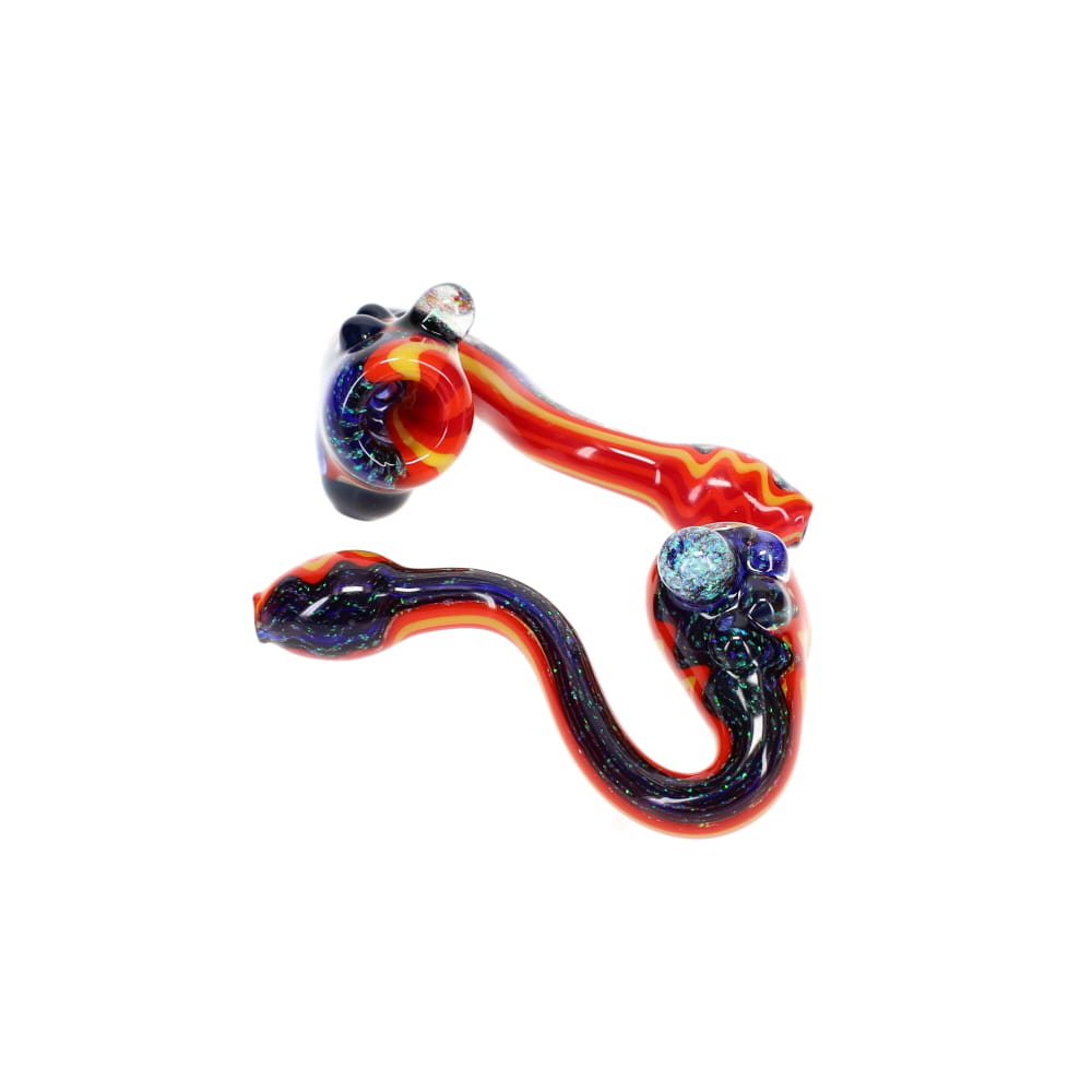 Gladstone Glass Crushed Opal Drop Sherlock