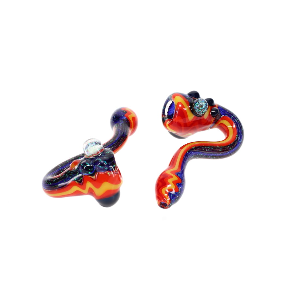 Gladstone Glass Crushed Opal Drop Sherlock