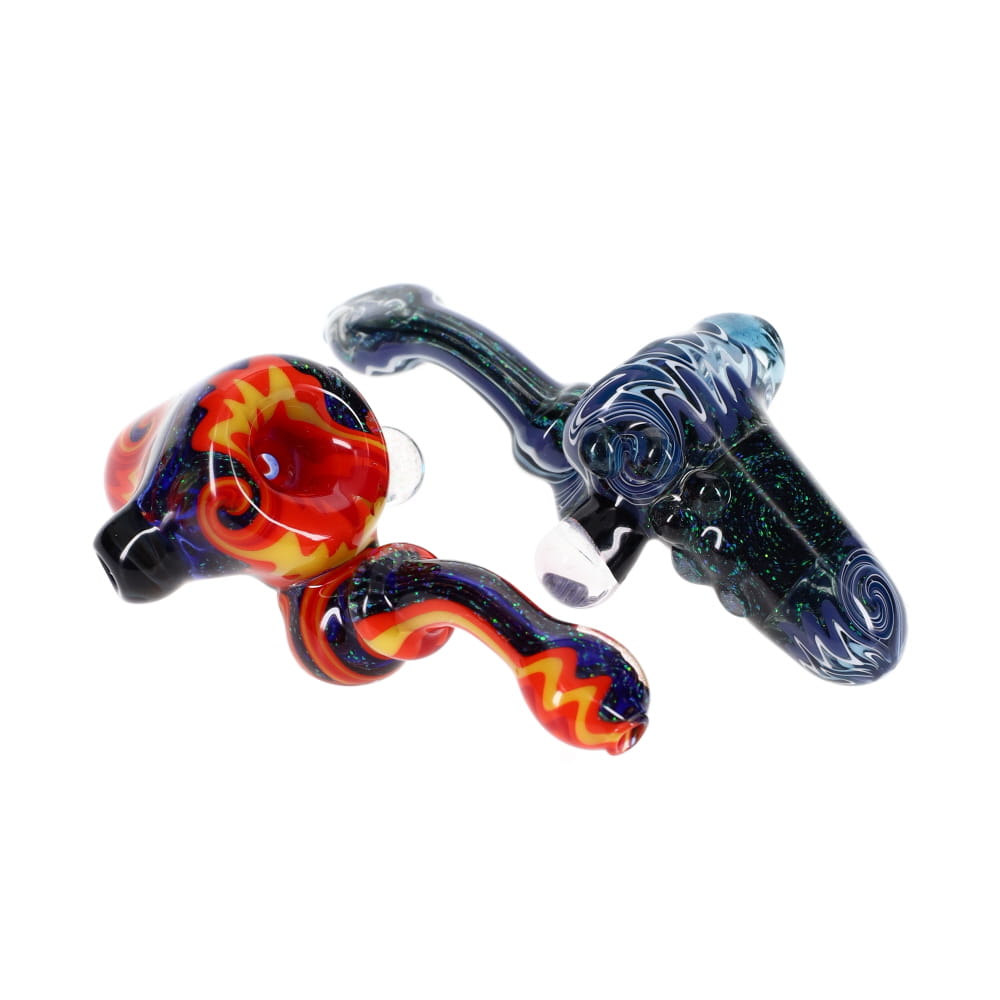 Gladstone Glass 2 Piece Crushed Opal Sherlock