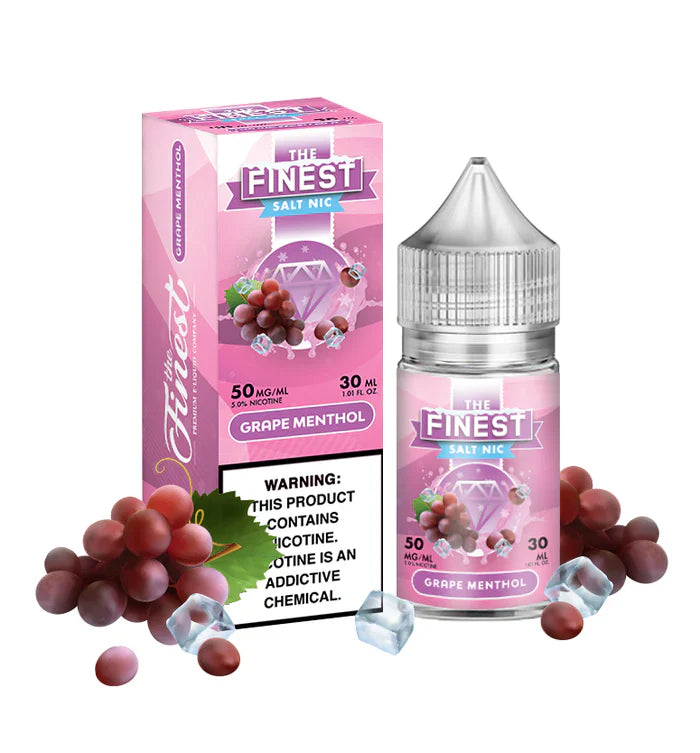 The Finest Salt Juice - Grape Menthol 30ml