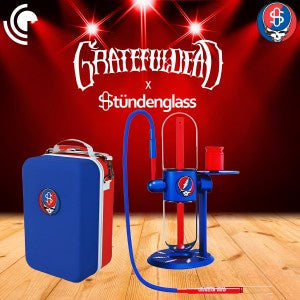 Stündenglass® Kompact Gravity Pipe  Limited Edition Grateful Dead