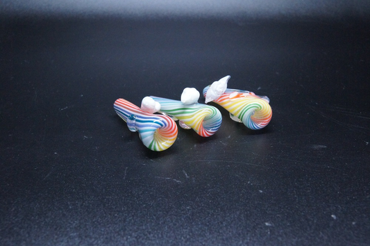 HAHA Glass White Rainbow Cloud Hitter