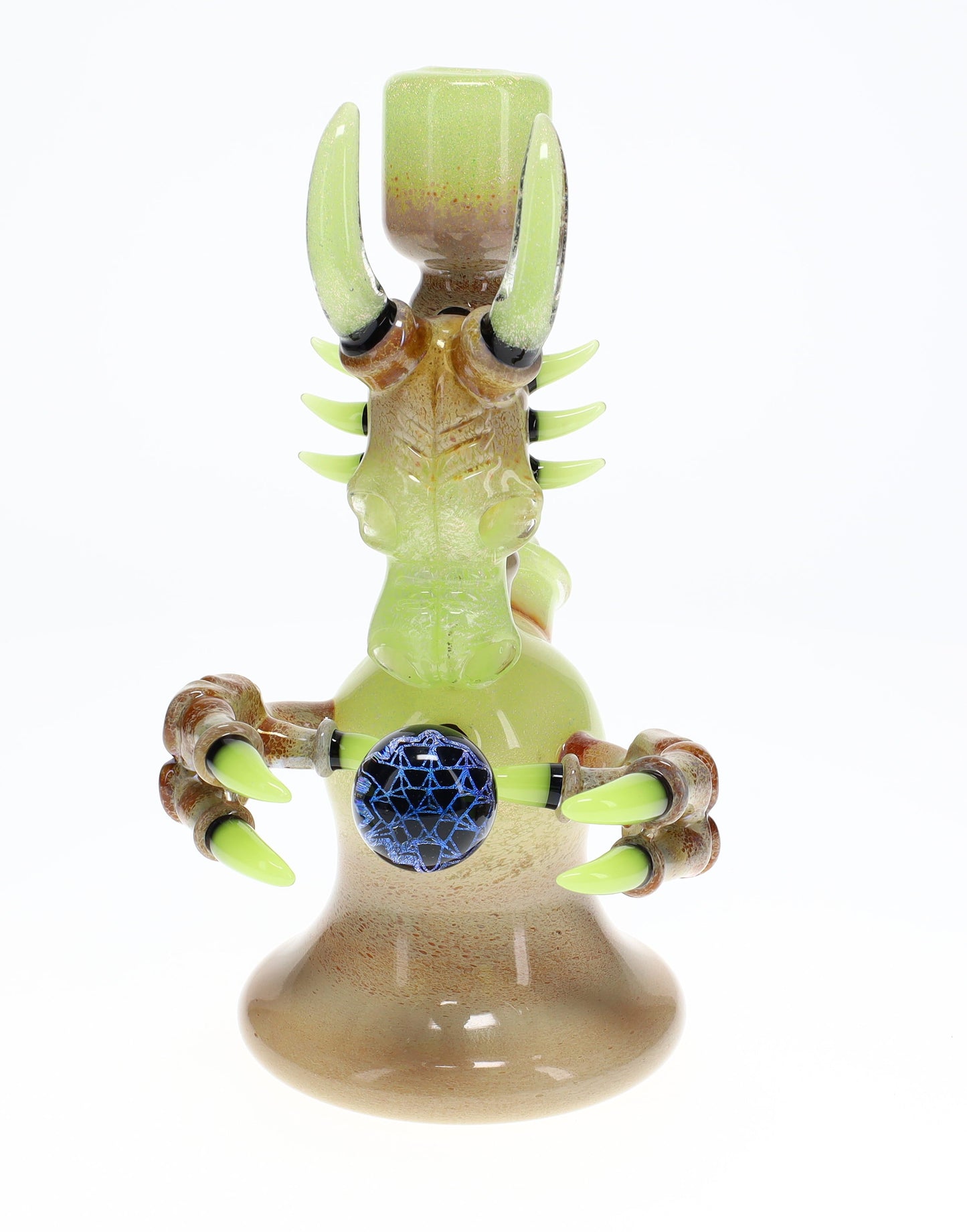 Hicdogg Glass Slain Dragon Slyme Dichro Bubbler