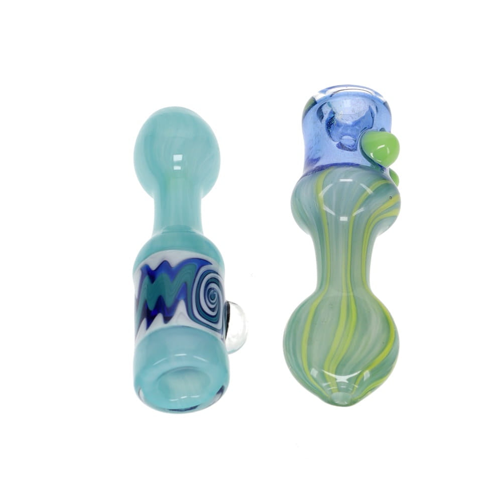 Hilljack Glass Multi Piece Assorted Chillum