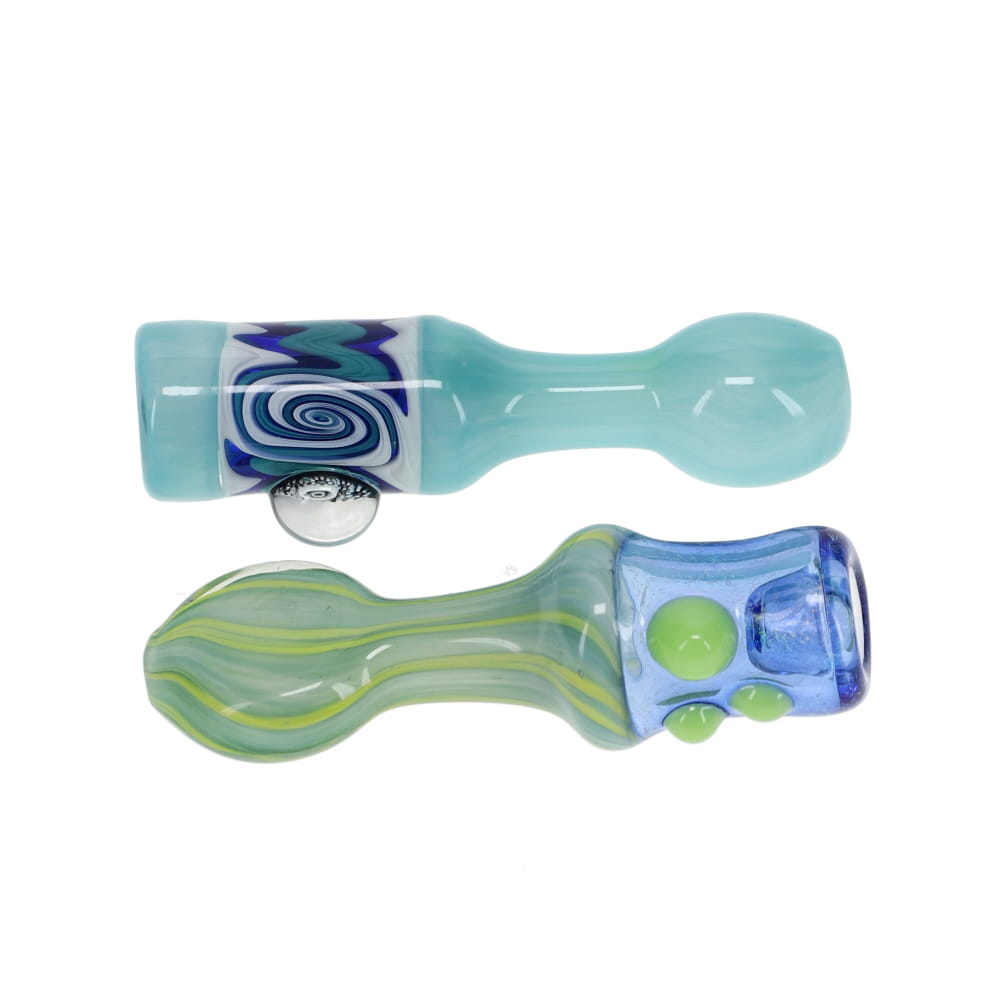 Hilljack Glass Multi Piece Assorted Chillum