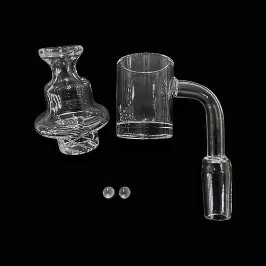 14M 90° Quartz Banger Set