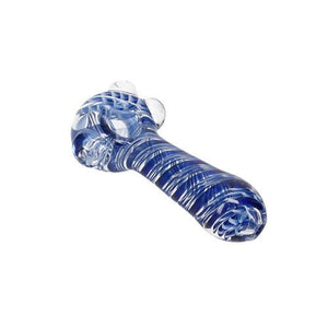 Blue Dicro Twist Spoon