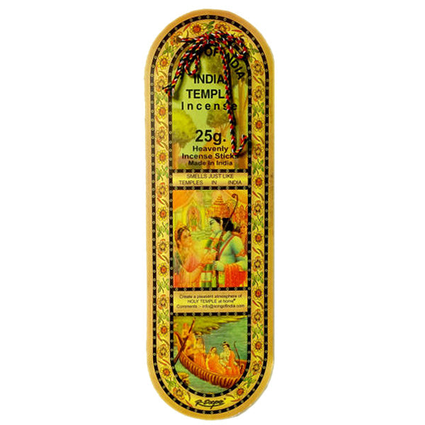 India Temple 25g Incense Sticks