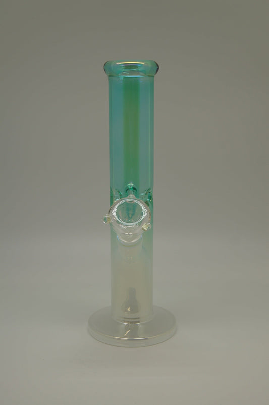 Iridescent Blue Pearl 12" Water Pipe