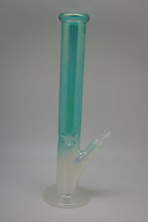 Iridescent Blue Pearl Thick 16" Water Pipe