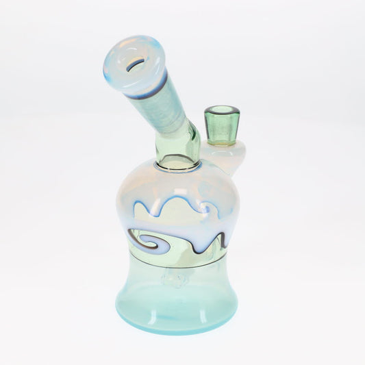 Jack Steele Glass x Zen Glass Ghost Bubbler