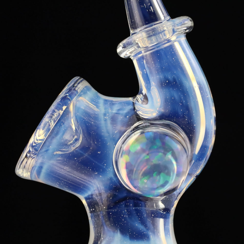 JMass Glass Opaline Sherlock Bottle