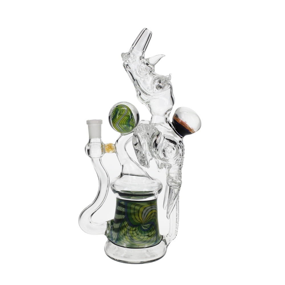 Jahnny Rise Glass X Pyro Glass Elephant & Rhino Collab