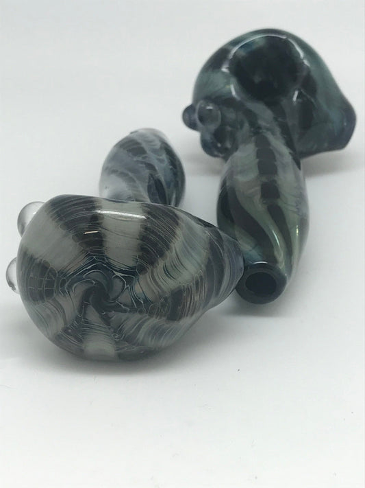 Kai Glass Wrap and Rake Back Fumed Pipe