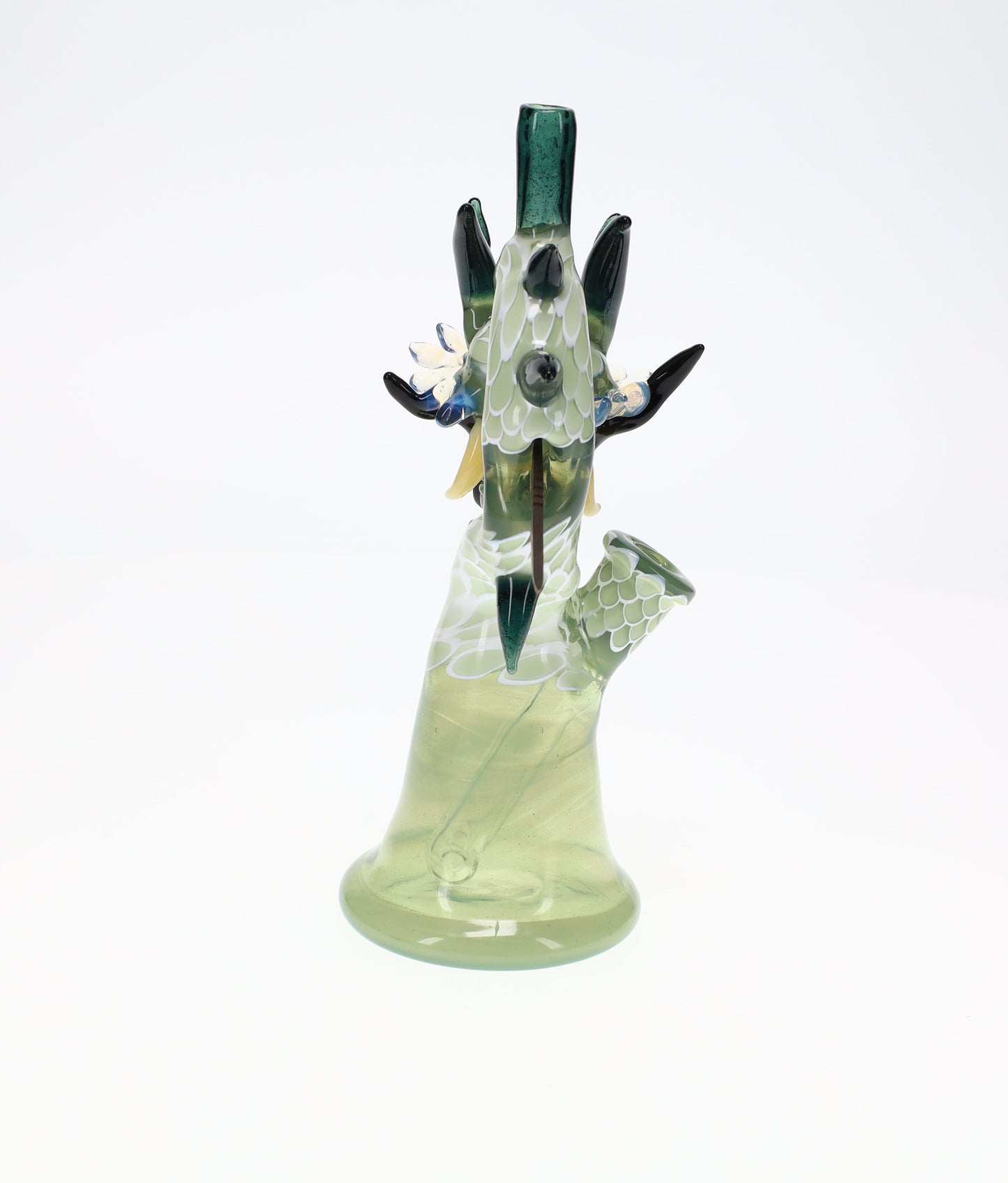 Kazy Glass X Natrix Glass CFL Dot Stacked Dragon