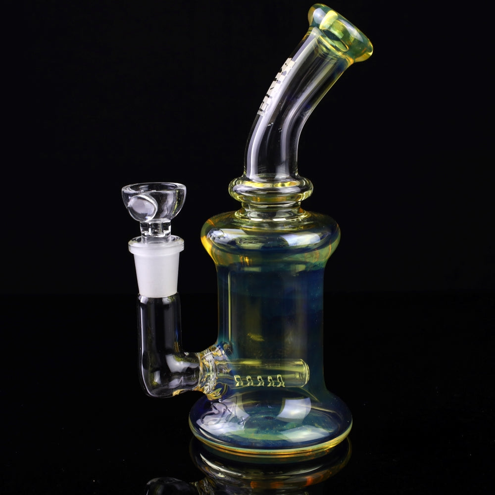 King Volcano 44mm Bent Neck Fume Inline 8" Rig