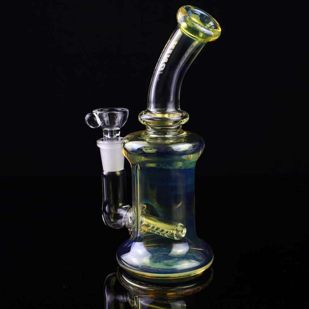 King Volcano 44mm Bent Neck Fume Inline 8" Rig