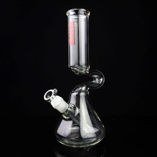 King Volcano 50mm Zig Zag Beaker 12" SALE