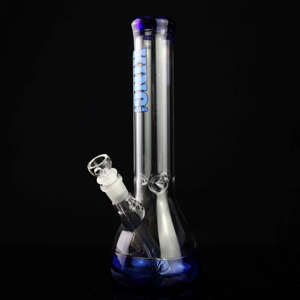 King Volcano 50mm Ice Pinch Beaker with Color Lip and Base 12"