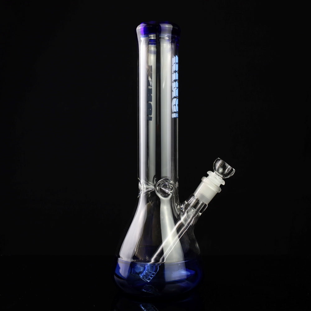 King Volcano 50mm Ice Pinch Beaker with Color Lip and Base 12"