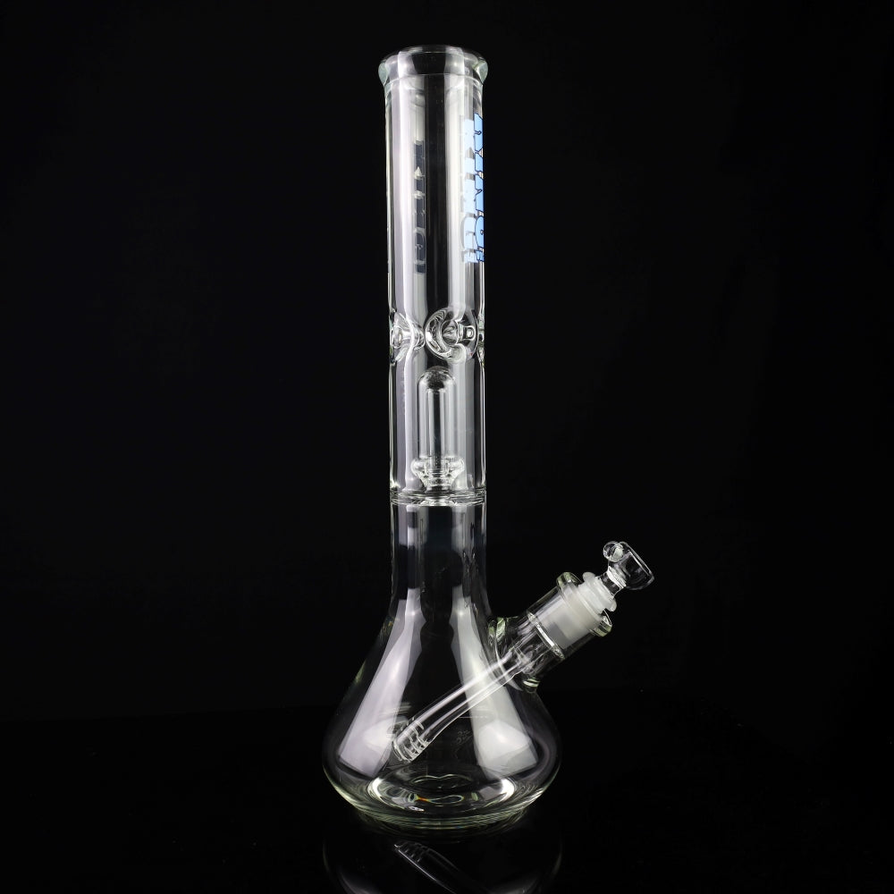 King Volcano 15” Clear Showerhead Perc 50mm Beaker - 9mm SALE