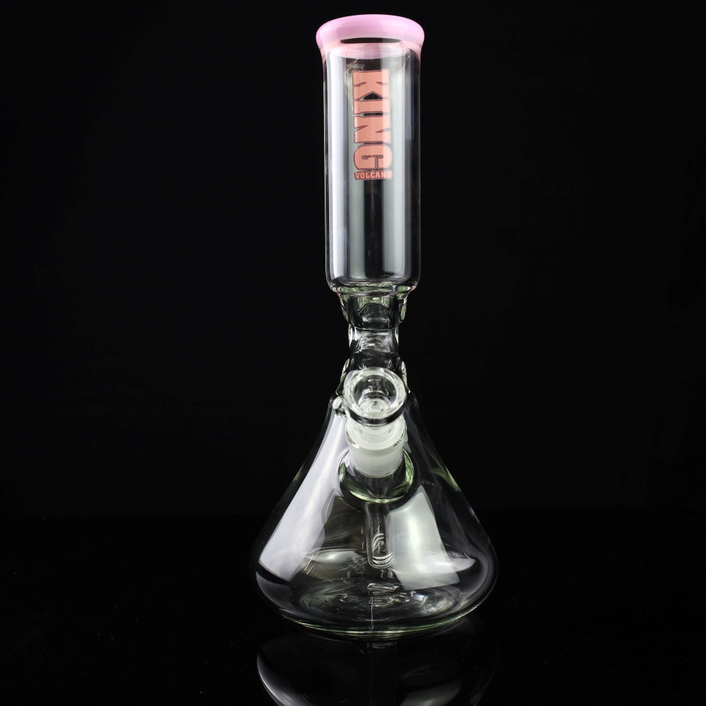 King Volcano 50mm Zig Zag Beaker with Color Wrap 12" SALE